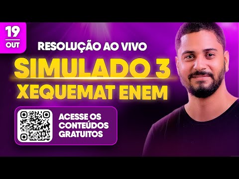 Resolvendo as questões mais importantes do ENEM | Simulado 3 | [Live Especial]