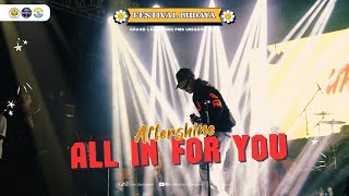 Download lagu ALL IN FOR YOU - AFTERSHINE AT FESTIVAL BUDAYA UNIGORO mp3