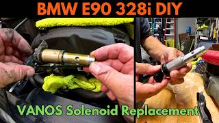 BMW E90 N52 Error Codes 2A87/2A82 - VANOS Solenoid Replacement