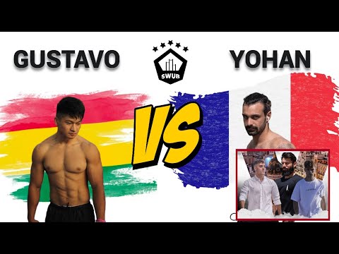 NARRACIÓN DE SAN GOHAN VS GUSTAVO MAMANI - CALISTENIA NIVEL ÉLITE EN LA SWUB V