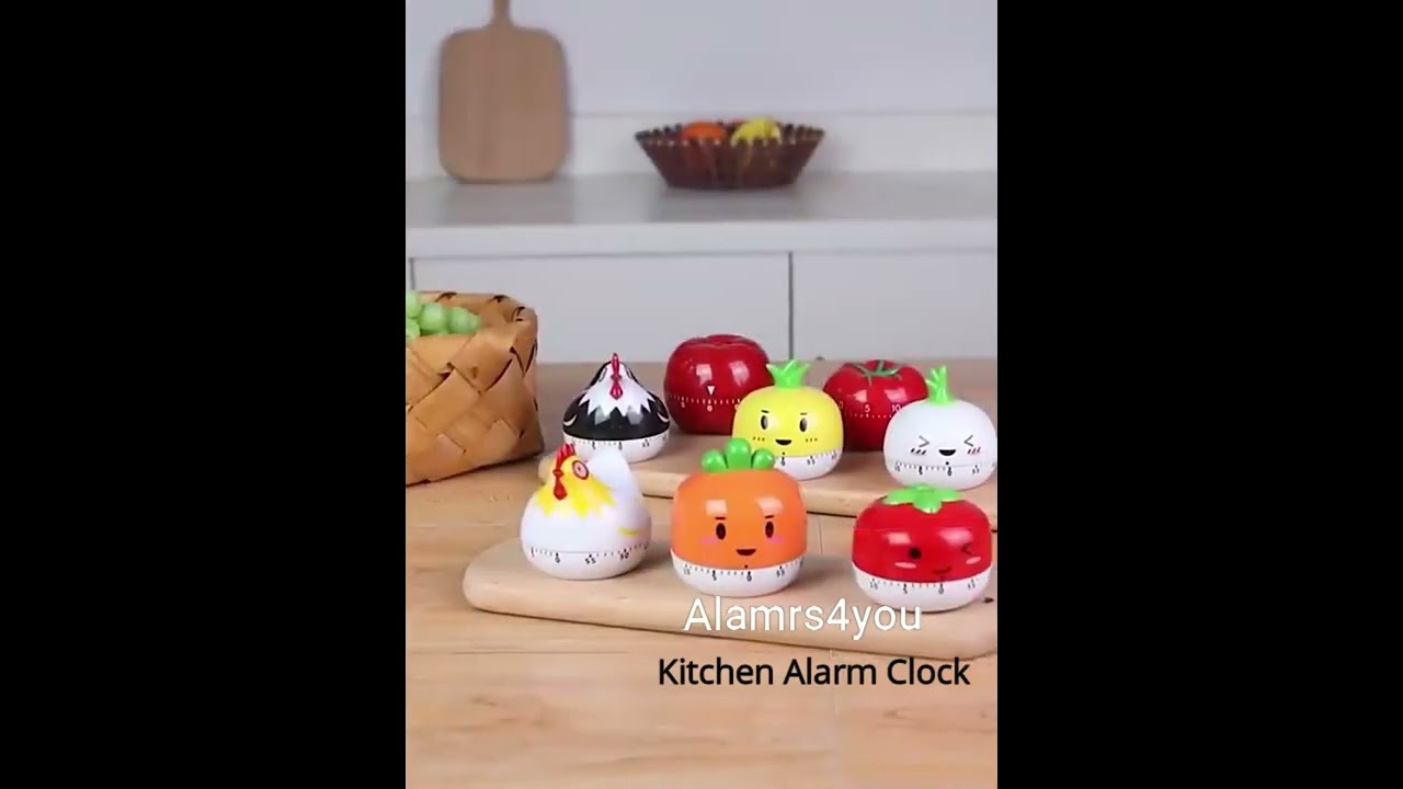 Cartoon Timer Kitchen Alarm Clock