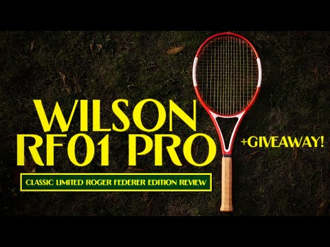 Wilson RF01 Pro Classic Limited Edition Racket Review And I Giveaway It To You