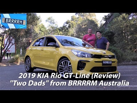 2019 KIA Rio GT-Line ("Two Dads" Review) | BRRRRM Australia