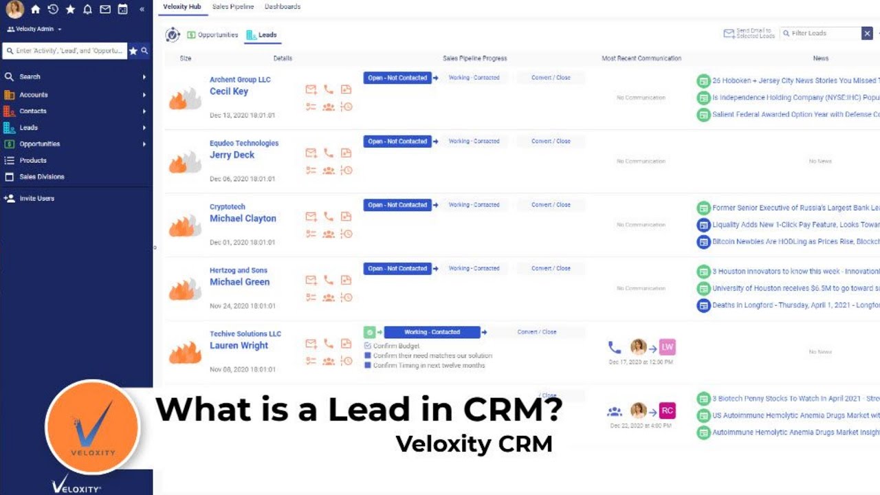 What is a Lead in CRM