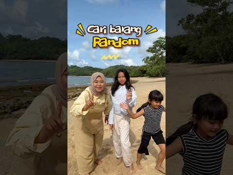 CARI BARANG RANDOM DI PANTAI #dramangakak