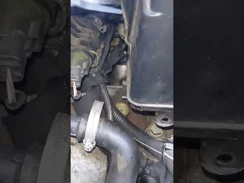 Coolant Temperature Sensor Changing #diy #mechanic #peugeot #automobile #shorts
