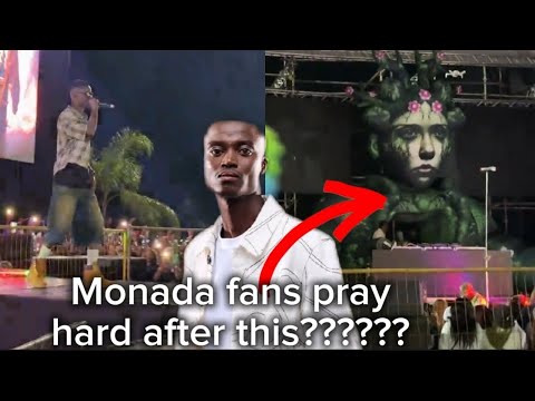 King Monada shook Mzansi with this entrance at One man show 