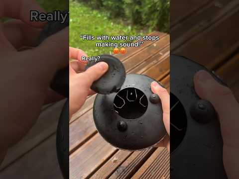 Everything is thought through ☺️ #garden #instrument #rain #drum #home #melody #notes