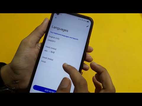 keyboard language setting | how to set keyboard language in Realme gt 2 pro