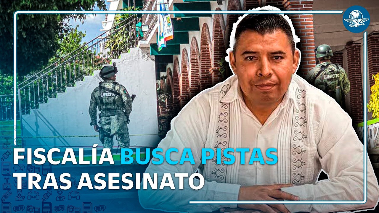 Catean y aseguran palacio municipal de Temoac tras asesinato del alcalde Valentín Lavín