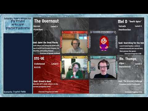 Friday Night Frosthaven, Episode 101: Crystal Fields (Scenario 18)