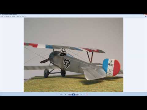 Maquette Nieuport 17 au 1 32