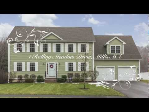 1 Rolling Meadow Drive, Millis MA - for sale by Agent Jennfer McMahon, Tel 774-210-0898