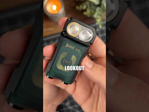 🦉The BEST EDC Flashlight of 2023? | WUBEN X3👀 #everydaycarry