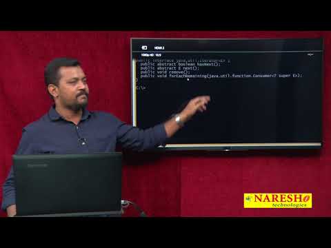 Core Java Tutorial Special Iterator By Java 8 Mr Venkatesh