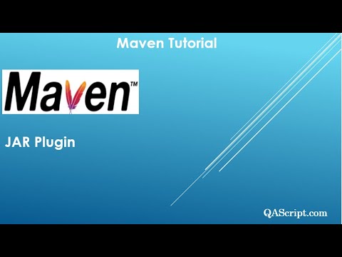 Maven Tutorial - Jar Plugin