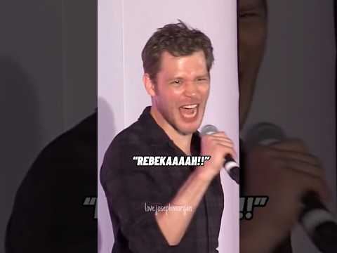 ABC with Joseph Morgan❤️😂