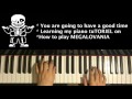 HOW TO PLAY - UNDERTALE - MEGALOVANIA (Piano TuTORIEL) HOW TO PLAY - UNDERTALE - MEGALOVANIA (Piano TuTORIEL)