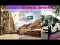 ONZE BUSREIS NAAR ZWEDEN BEGINT MALMÖ ÖRESUNDBRUG VIKINGDORP TOURINGCARCHAUFFEUR VLOG 58