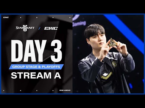 StarCraft II at EWC 25 - Day 3 - Group Stage & Playoffs - Stream A