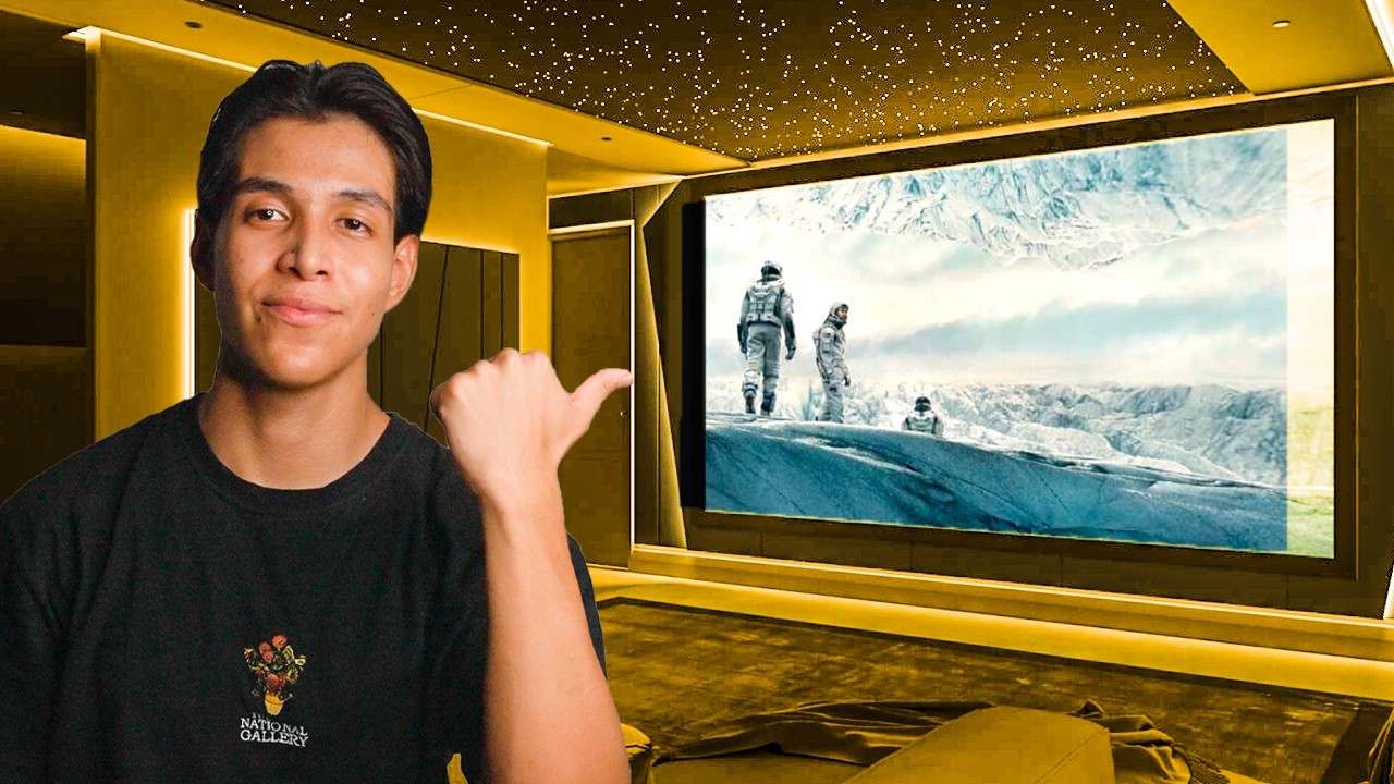 Cómo Armar un CINE en tu HABITACIÓN Fácil y Pro 😏👉