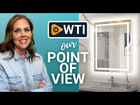 TETOTE LED Mirror for Bathroom 40x32 Frontlit & Backlit Lighted Vanity Mirror Anti Fog Stepless Dimmable 3 Colors White/Warm/Natural - WTI product video review