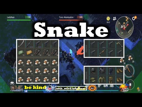 "Snake" Awesome REVENGE RAID - Last Day On Earth