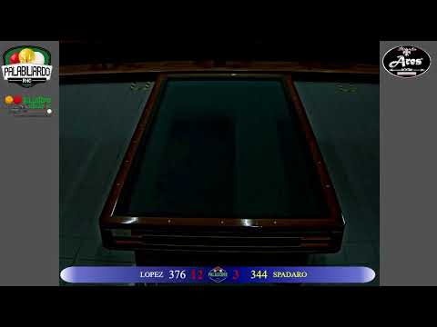 25 Ottobre  2021 -Lopez Vs Spadaro  Dal Palabiliardo Rho