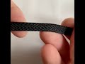 6mm Twill Tape Polyester Black