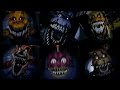 Five Nights At Freddy S 4 All Jumpscares Together FNAF4