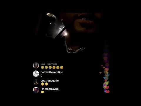 Kevin Gates and Bwa.Ron on live | Kevin Gates flirting W/ his lil bae on live