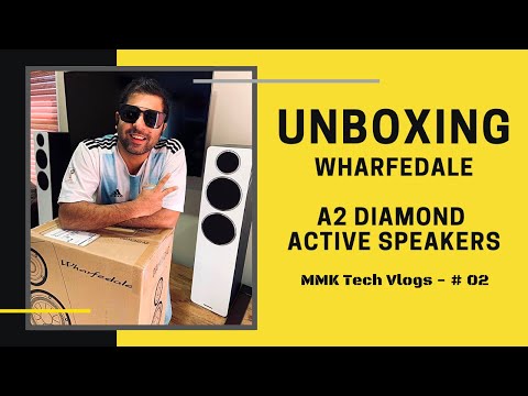 Unboxing Wharfedale Diamond A2 Active Wireless Speaker| Installation| Impression |MMK Tech Vlogs #02