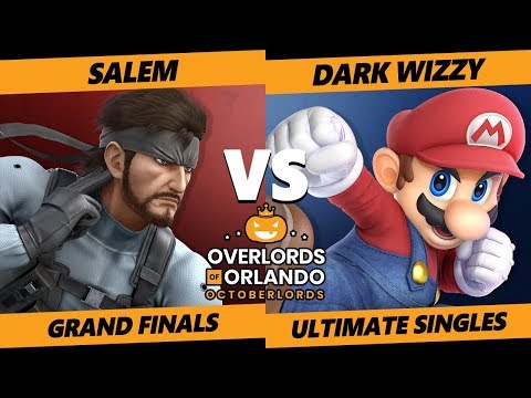 Overlords SSBU - MVG | Dark Wizzy (Mario) Vs. MVG | Salem (Snake) Smash Ultimate Grand Finals