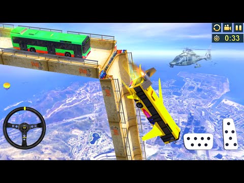 Impossible Bus Stunt Driving 2021 | Mega Ramp Bus Games 3d  – Android GamePlay