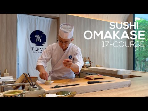 $238 Sushi Omakase In A Serene, Beautiful House - Tomi Sushi * Vlog | 4K