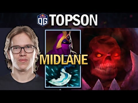 OG.TOPSON EXPERIMENTING NEW HEROES FOR MID - SHADOW DEMON - DOTA 2 7.24 GAMEPLAY