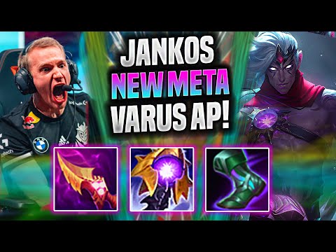 JANKOS TRIES NEW META VARUS AP MID! - G2 Jankos Plays Varus Mid vs Taliyah! | Season 2022