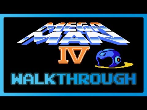 Megaman 4 (NES) Full Video Walkthrough No Commentary HD Longplay