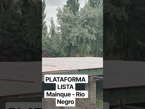 Plataforma de Steel Framing TERMINADA en Mainque | Parte 2