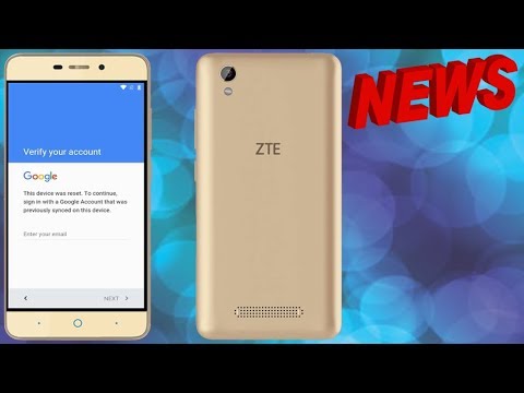 ZTE Blade A452 REMOVE FRP BYPASS GOOGLE ACCOUNT