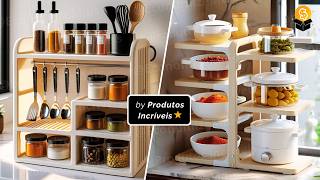 ⭐ACHADINHOS de COZINHA da SHOPEE que ECONOMIZAM Espaço | PRODUTOS INCRÍVEIS!