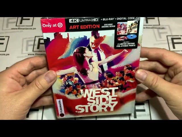 Vídeo relacionado con Nacnic Poster de West Side Story. Láminas de cine antiguo de Hollywood. Diseño de cine vintage con definiciones. Tamaño A4