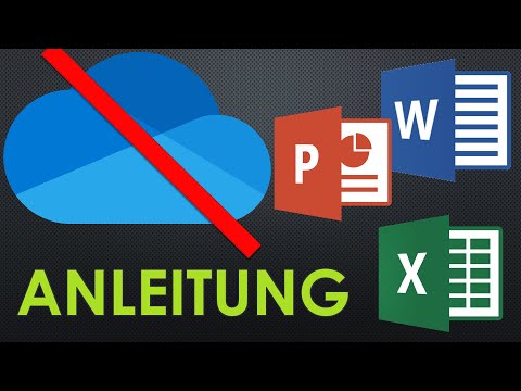 Dokumente nicht in OneDrive speichern in Word, Excel und PowerPoint (Microsoft Office 365)