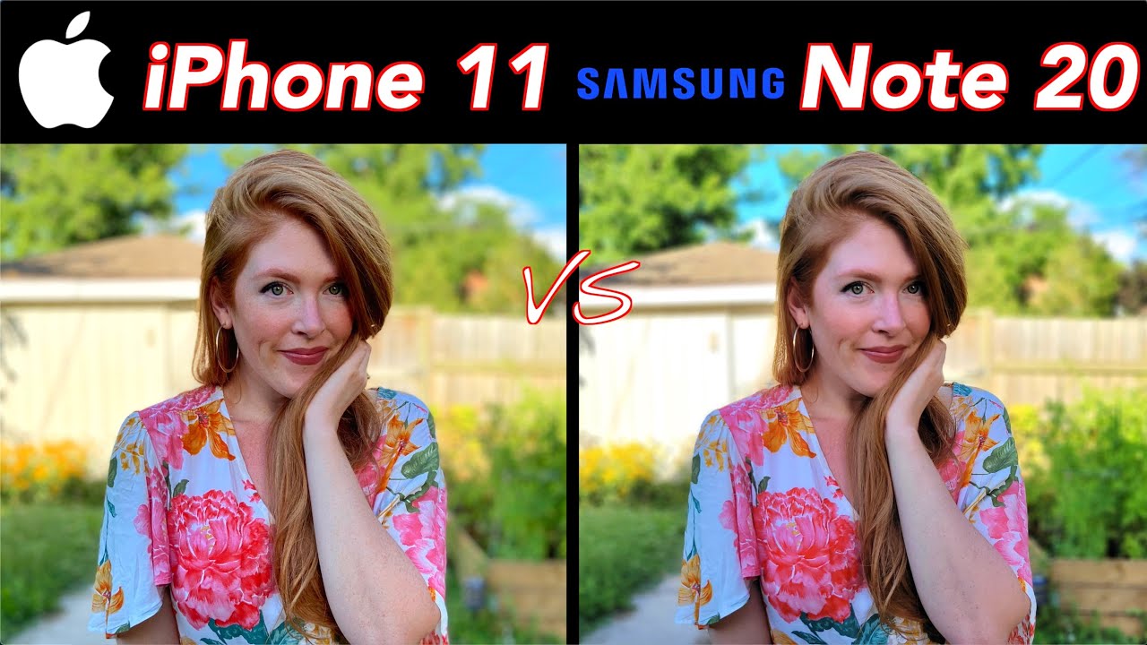 Galaxy Note 20 VS iPhone 11 - Camera Comparison!