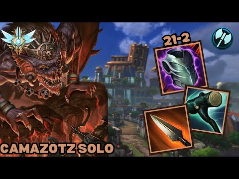 YOU'VE NEVER SEEN A LANE LIKE THIS - GRANDMASTERS CAMAZOTZ SOLO SMITE