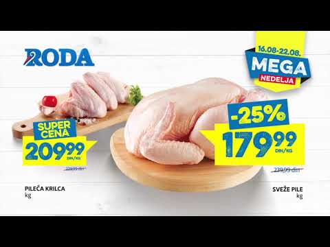 Roda | Mega nedelja 16.08 - 22.08.2019.