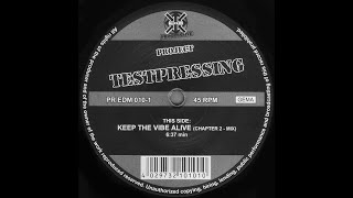 Testpressing - Keep the Vibe Alive - Chapter 2-Mix (1999)