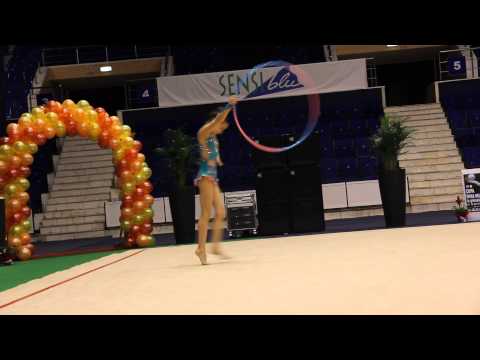 Asya Ivanova - Junior Hoop Final (2014 Irina Deleanu Cup)