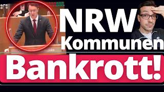ACHTUNG: Nun auch in NRW Dutzende Kommunen vor dem Finanz-Kollaps!