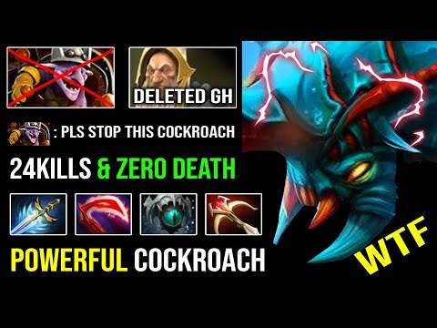 REASON Why Weaver is the Best Carry in Meta | Crazy 24Kills & Zero Death with 7.28 Agh Shard DotA 2
